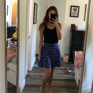 Beautiful blue skirt